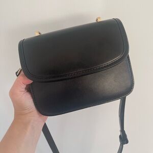 Zara Black Crossbody Bag (NWOT)